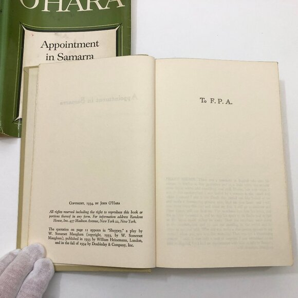 John O'Hara Stories Appointment in Samarra Butterfield 8 Hope of Heaven HBDC - Picture 9 of 14